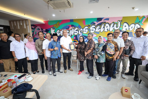 Wamensos Agus Jabo bahas Data Tunggal Sosial Ekonomi Nasional (DTSEN) dengan DPRD Yogyakarta untuk optimalkan penyaluran bantuan, Senin (22/6/2026). Foto: Dok. Kemensos