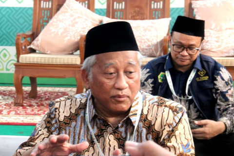 Sekretaris Steering Committee (SC) Munas-Konbes PBNU 2026 Prof M Nuh di Ponpes Al-Falah Ploso, Kabupaten Kediri, Senin (22/6/2026). Foto: Dok. Istimewa