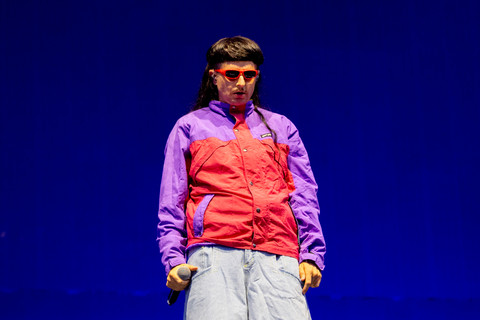 Penyanyi dan penulis lagu asal California Oliver Tree. Foto: Matt Winkelmeyer/Getty Images/AFP