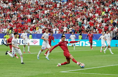 Laga Portugal vs Uzbekistan di Piala Dunia 2026. Foto: Phil Noble/REUTERS