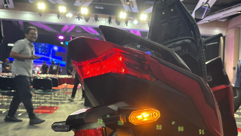Bagian belakang motor new Honda Vario Evo 160 di Cikarang, Jawa Barat, Rabu (24/6/2026). Foto: Sena Pratama/kumparan