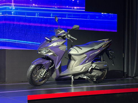 Suasana peluncuran new Honda Vario Evo 160 di Cikarang, Jawa Barat, Rabu (24/6/2026). Foto: Sena Pratama/kumparan