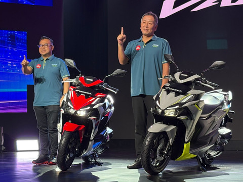 Suasana peluncuran new Honda Vario Evo 160 di Cikarang, Jawa Barat, Rabu (24/6/2026). Foto: Sena Pratama/kumparan