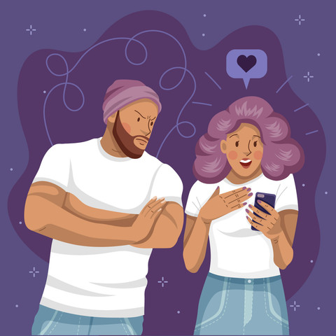 https://www.magnific.com/free-vector/hand-drawn-jealous-man-illustration_24706608.htm#fromView=search&page=1&position=18&uuid=33bd5a89-b6c3-4001-ab96-2a9d05ff4a45&query=Perselingkuhan+digital+sering+kali+dianggap+sebagai+masalah+yang+lebih+ringan+dibandingkan+perselingkuhan+fisik.+Namun%2C+dalam+kenyataannya+dampak+yang+ditimbulkan+terhadap+rumah+tangga+dapat+sangat+serius
