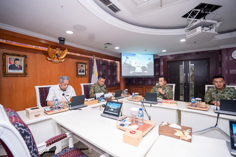 Kolaborasi Kemensos dan TNI, 1.000 Taruna Akmil akan melatih kedisiplinan siswa di 178 Sekolah Rakyat mulai Agustus 2026, Rabu (24/6/2026). Foto: Kemensos RI