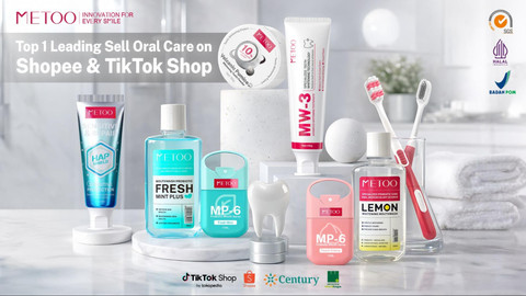 METOO hadirkan rangkaian produk berbasis sains untuk membantu masyarakat mendapatkan gigi yang lebih kuat, sehat, dan nyaman setiap hari. Foto: Dok. METOO