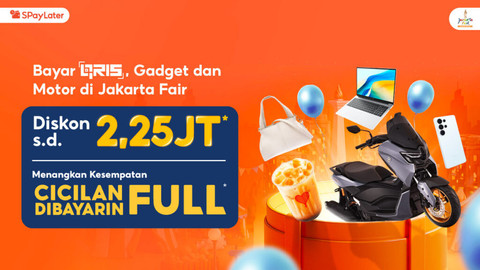 SPayLater menawarkan ragam promo menarik di PRJ 2026. Foto: dok. Shopee.
