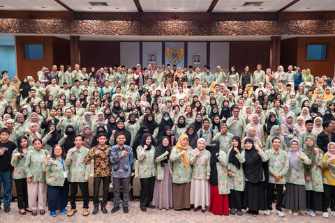 Mensos Gus Ipul ajak SP2MI bersinergi jangkau anak putus sekolah melalui program Sekolah Rakyat, Kamis (25/6/2026). Foto: Kemensos RI