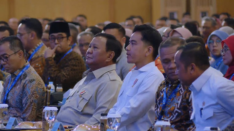 Presiden Prabowo Subianto menghadiri acara Sarasehan Kebangsaan: Strategi Kemandirian Ekonomi dan Kesejahteraan Indonesia di JCC, Senayan, Jakarta, Jumat (26/6/2026). Foto: YouTube/ Sekretariat Presiden
