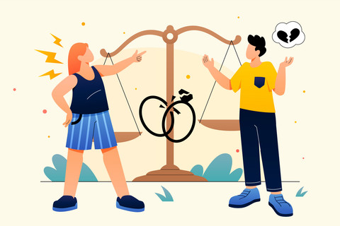 https://www.magnific.com/free-vector/gradient-divorce-illustration_65650922.htm#from_element=cross_selling__vector