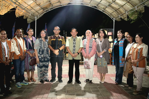 Gelar Parade Tenun dan Fashion Show di Belu, Mendagri Tito Karnavian dorong sektor wisata budaya sebagai sumber peningkatan PAD daerah, Jumat (26/6/2026). Foto: Dok. Kemendagri