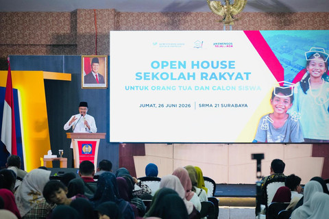 Mensos Gus Ipul apresiasi komitmen Jatim sebagai provinsi dengan titik Sekolah Rakyat terbanyak di Indonesia, Jumat (26/6/2026).  Foto: Dok. Kemensos