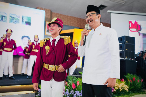 Mensos Gus Ipul apresiasi komitmen Jatim sebagai provinsi dengan titik Sekolah Rakyat terbanyak di Indonesia, Jumat (26/6/2026).  Foto: Dok. Kemensos