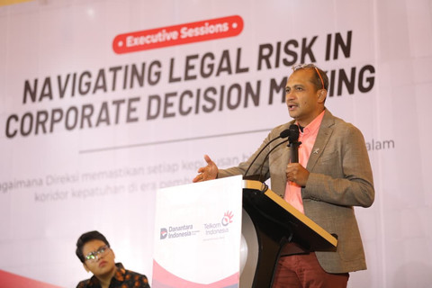 Wakil Menteri Hukum Republik Indonesia Prof. Dr. Eddy O.S. Hiariej, S.H., M.Hum. Foto: dok. Telkom