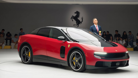 Hypercar listrik Ferrari Luce debut di China. Foto: Speedsters