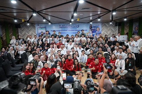 Sekretaris Kabinet Teddy Indra Wijaya menghadiri Peluncuran Program Magang Nasional 2026 di Kemnaker, Jakarta, Senin (29/6/2026). Foto: Instagram/ @sekretariat.kabinet