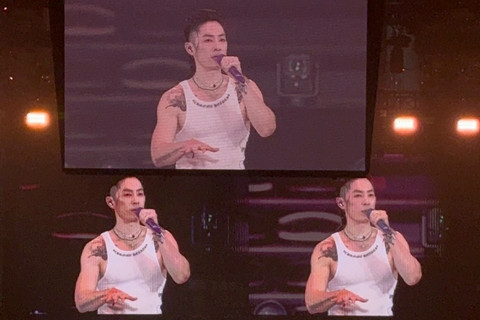 Personel F4, Vanness Wu. Foto: Salsha Okta Fairuz/kumparan