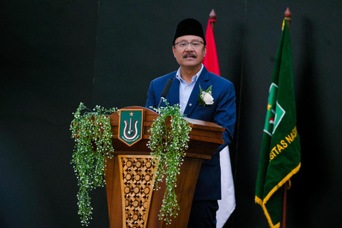 Menteri Sosial Saifullah Yusuf atau Gus Ipul menghadiri acara seminar pengusulan Sutan Takdir Alisjahbana (STA) sebagai Pahlawan Nasional di Jakarta Selatan, Selasa (30/6/2026). Foto: Kemensos RI