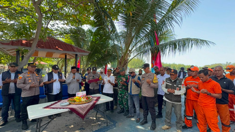 Dirkrimun Polda Metro Jaya Kombes Pol Iman Imanuddin HUT Bhayangkara ke-80 di Kepulauan Seribu, Rabu (1/7). Foto: Rayyan Farhansyah/kumparan