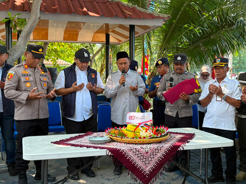Dirkrimun Polda Metro Jaya Kombes Pol Iman Imanuddin HUT Bhayangkara ke-80 di Kepulauan Seribu, Rabu (1/7). Foto: Rayyan Farhansyah/kumparan
