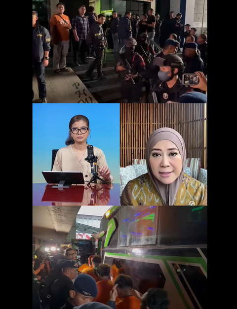 Menkomdigi Meutya Hafid membuka peluncuran program AMPM Live kumparan. Foto: kumparan
