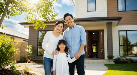 Miliki rumah pertama dengan bunga spesial dari BRI. Foto: Shutterstock AI/Shutterstock