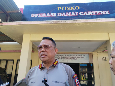 Kasatgas Humas Damai Cartenz Kombes Pol Yusuf Sutejo. Foto: Dok. Istimewa