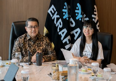 Produser Ferly Halim temui Menteri Ekraf. Foto: Istimewa