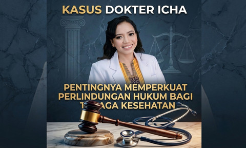 Kasus doker icha pentingnya perlindungan hukum ( Sumber : Edit canva.com/ )