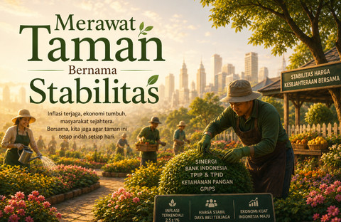 Merawat Taman Bernama Stabilitas, sumber: AI