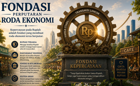 Fondasi Perputaran Roda Ekonomi, sumber: AI