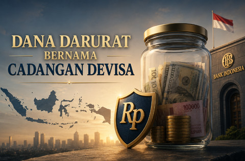 Dana Darurat Berupa Cadangan Devisa, sumber: AI