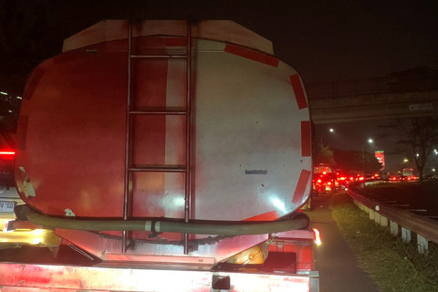 Kemacten Exit Tol Ciawi, Bogor, Minggu (5/7/2026). Foto: Mirsan Simamora/kumparan