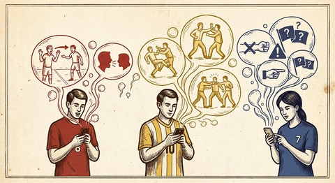 Ilustrasi konten negatif seputar Piala Dunia 2026 (Dibuat dengan AI Gemini)