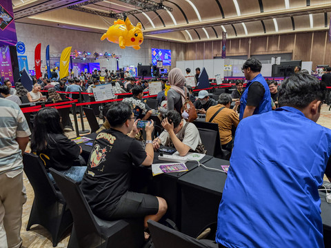Pengunjung Pokemon Master Ball League 2025-2026 di NICE pada 27-28 Juli 2026. Foto: Gitario Vista Inasis/kumparan