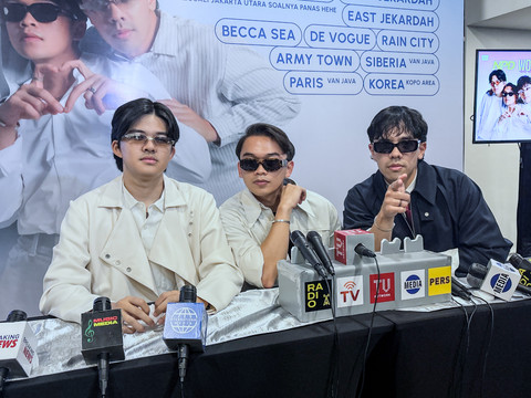 NPD saat konferensi pers adakan world tour di 12 titik di Jakarta, Banten, dan Jawa Barat, Senin (6/7/2026). Foto: Salsha Okta Fairuz/kumparan