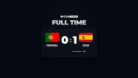 Hasil Piala Dunia 2026: Spanyol Bungkam Portugal di Detik Akhir