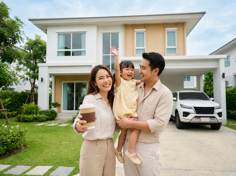 Nikmati promo KPR mulai 1,75% dan KKB mulai 1,80% dengan BRI. Foto: Shutterstock AI/Shutterstock