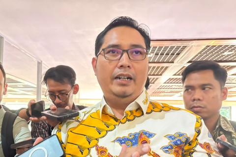 Direktur Jenderal Stabilitas dan Pengembangan Sektor Keuangan Kementerian Keuangan Herman Saheruddin di Kompleks Parlemen RI, Rabu (8/7/2026). Foto: Ave Airiza Gunanto/kumparan