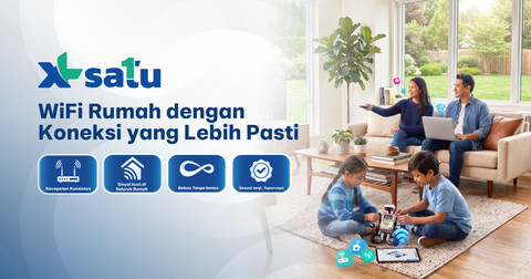Koneksi XL SATU menjadi pilihan internet yang andal. Foto: dok. Istimewa.