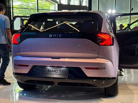 Peluncuran BAIC T1 di BAIC Alam Sutera, Kamis (9/7/2026). Foto: Syahrul Ghiffari/kumparan