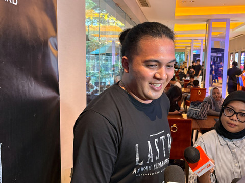 Anak Angkat Almarhum Gary Iskak, Nando Hilmy, Ditemui di Kawasan Kuningan, Jakarta Sekatan. Foto: Aprilandika Pratama/kumparan
