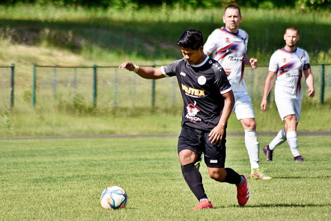 Slamet Santoso di liga 5 Polandia. Dok: Pribadi