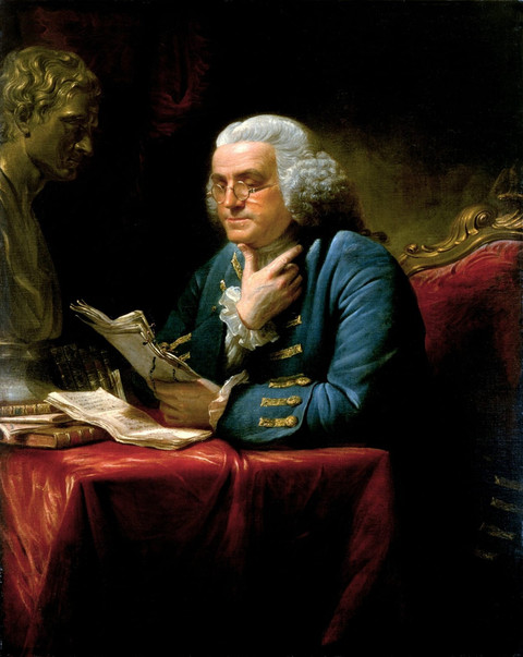 Benjamin Franklin "First American Diplomat" Sumber: Pixabay.