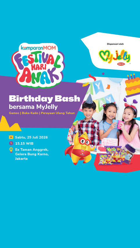 Birthday Bash My Jelly-FHA 2026. Foto: kumparan
