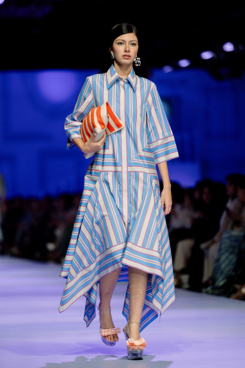 Fashion show Artkea "The Full House" di Mulia in Fashion, Hotel Mulia Senayan, Jakarta, Kamis (10/7/2026). Foto: Artkea