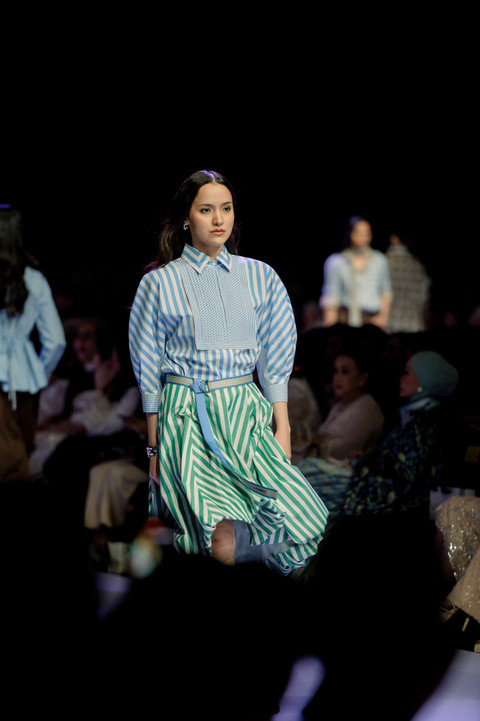 Fashion show Artkea "The Full House" di Mulia in Fashion, Hotel Mulia Senayan, Jakarta, Kamis (10/7/2026). Foto: Artkea