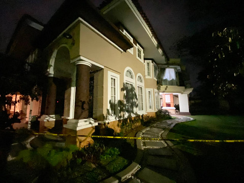 Situasi Terkini Kediaman Jampidsus Kejaksaan Agung, Febrie Adriansyah di Kawasan Sentul, Kabupaten Bogor, Jumat (10/7). Foto: Aditya Nugraha/kumparan