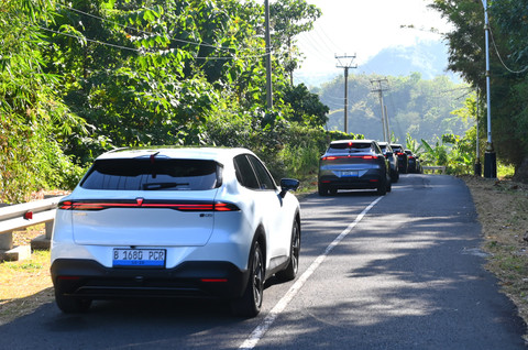 Media first drive Changan S05 Jakarta-Sukabumi-Bandung, (7-8/7/2026). Foto: Changan Indonesia