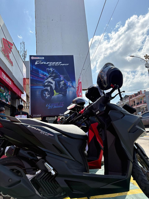 Honda Vario 160 EVO di Belitung. Foto: Fitra Andrianto/kumparan